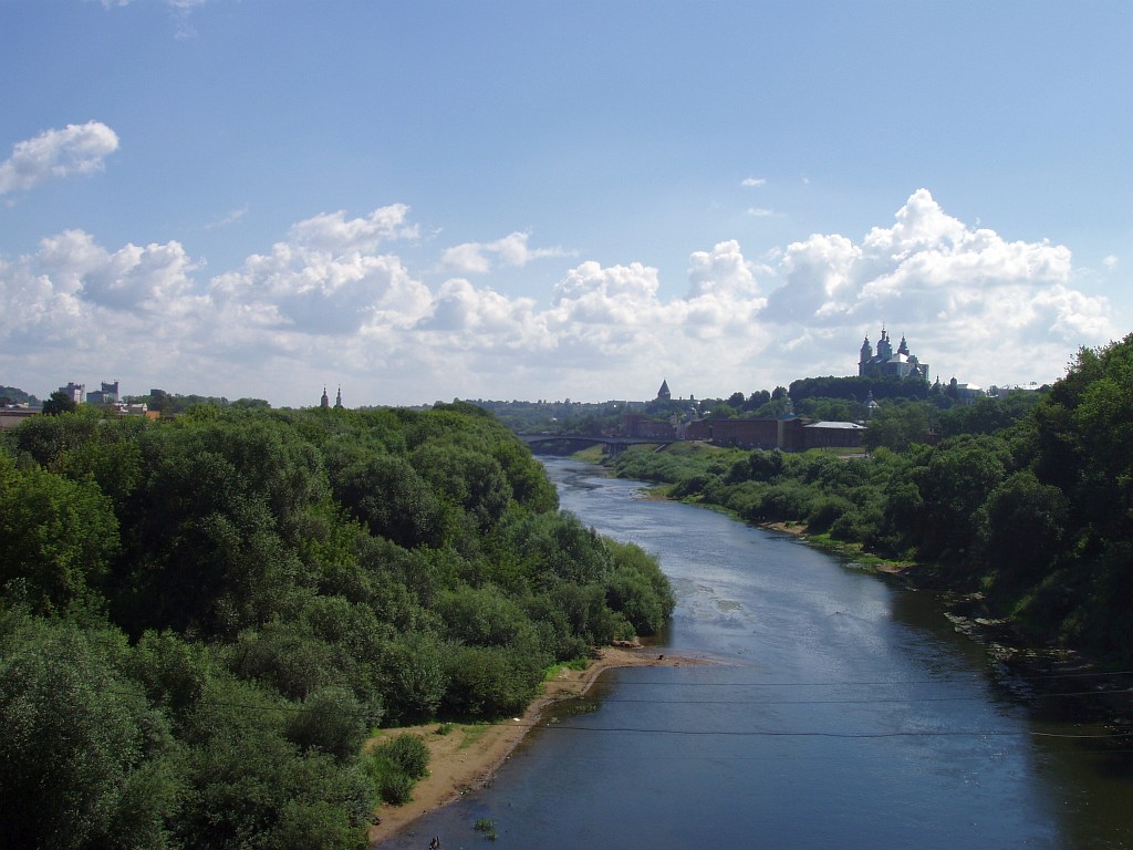 Днепр река в смоленске